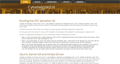 Desktop Screenshot of cyberwizzard.nl